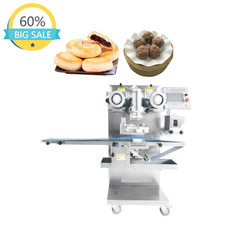 Encrustion Machine  Factory Small Encrusting Mamoul Mammoul Making Line Automatic Maamoul Production Machine