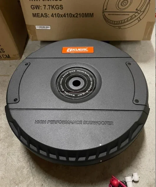 Car Audio Subwoofer 12V Car Mounted 5 * 8 Inch Subwoofer Dual Speaker Active Spare Tire Subwoofer