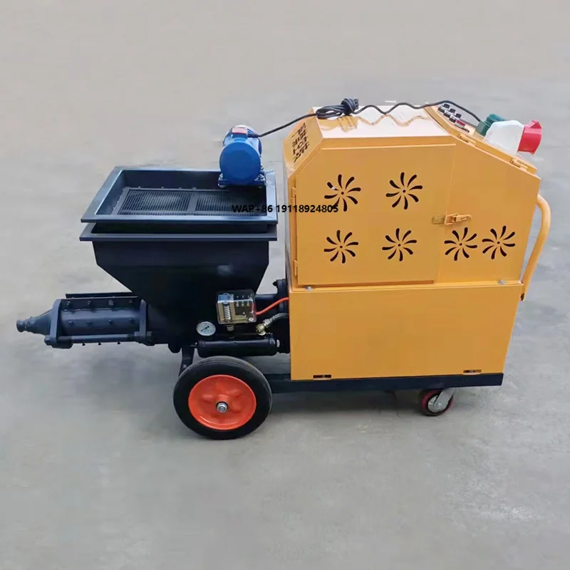High Pumping Pressure Cement Mortar Spraying Cement Machine With Factory Price