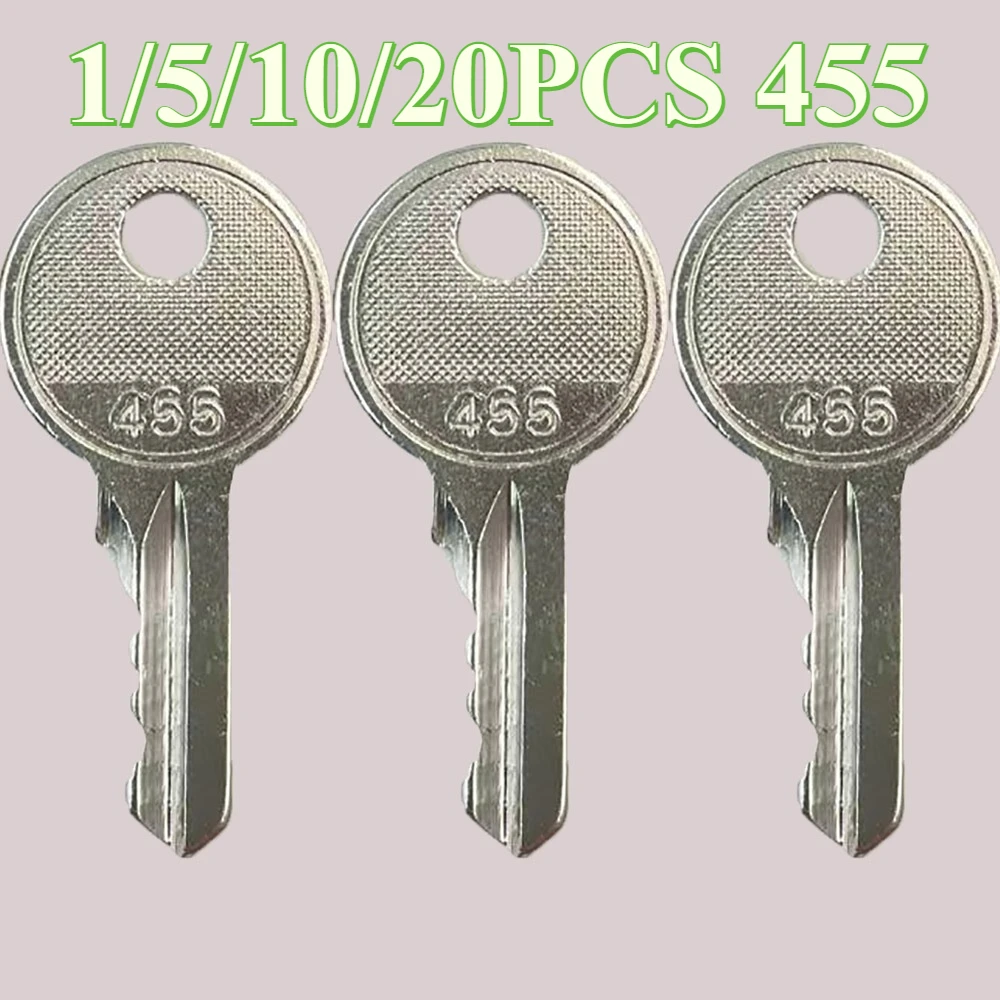 1/5/10/20PC 455 Key Round Head for ELI80-0100 Bobcat Genie Vermeer Skyjack Snorkel Upright