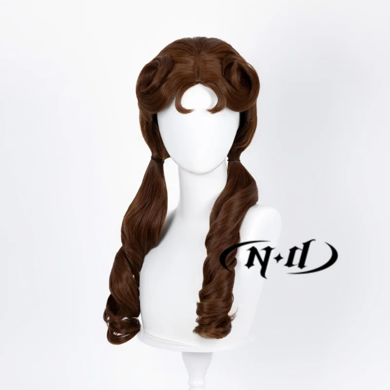 ND فتاة صغيرة دوروثي تأثيري الباروكات ID V لعبة تأثيري خصلات الشعر المستعار ل كوميك كون كوزر زي موضوع حفلة مقاومة للحرارة الاصطناعية