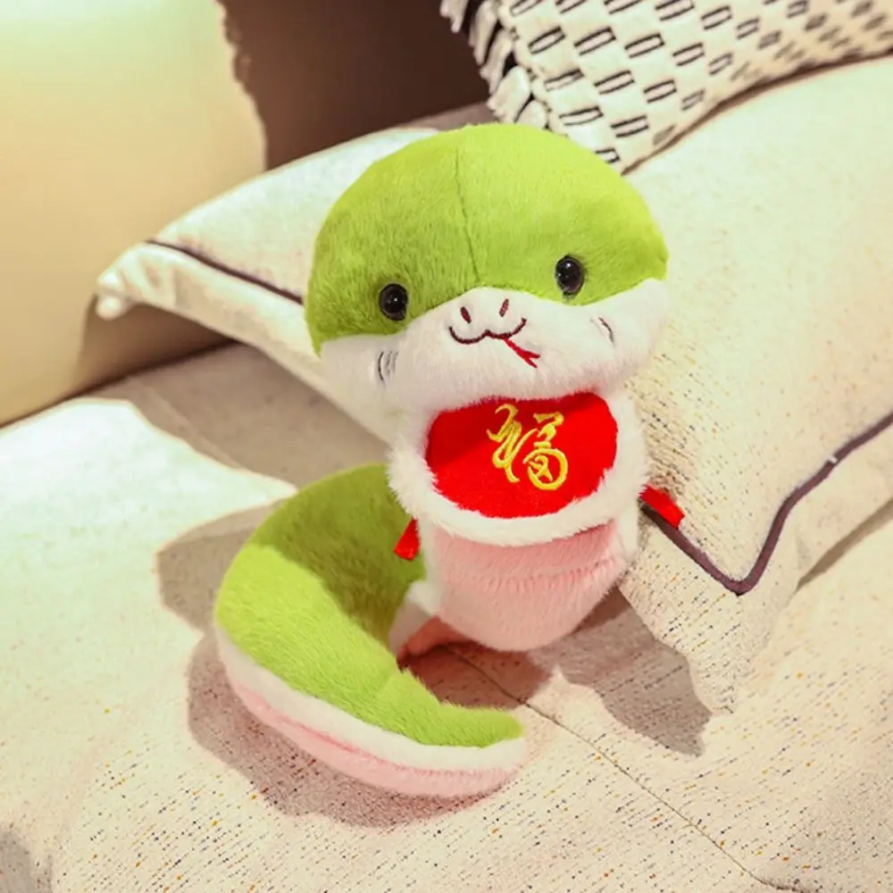 

Kawaii Series Ornaments Stuffed Little Snake Collection Fluffy Snake Soft Ins Cartoon Animal Children Gift