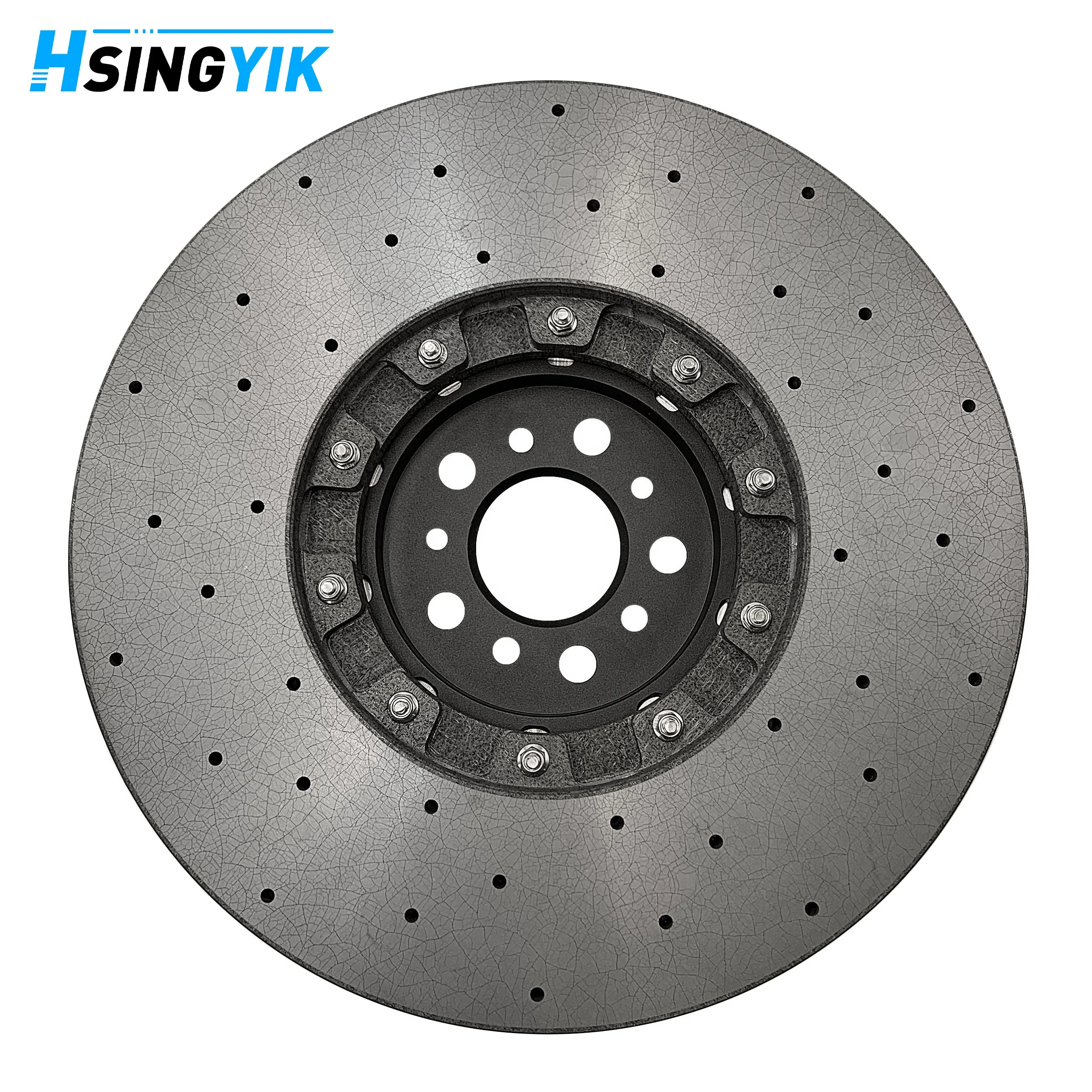 Braking Systems Front OE 34117991101 395mm 36mm Brake Rotors Carbon Ceramic Disc For BMW