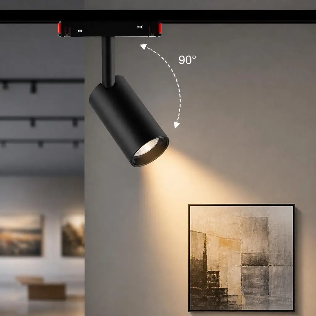Miboxer DC48V MS2-06B-ZR MS5-12B-ZR 6W 12W 25W Modern Embedded Smart Zigbee3.0+2.4GHzRF RGB+CCT Double White Magnetic Spotlight