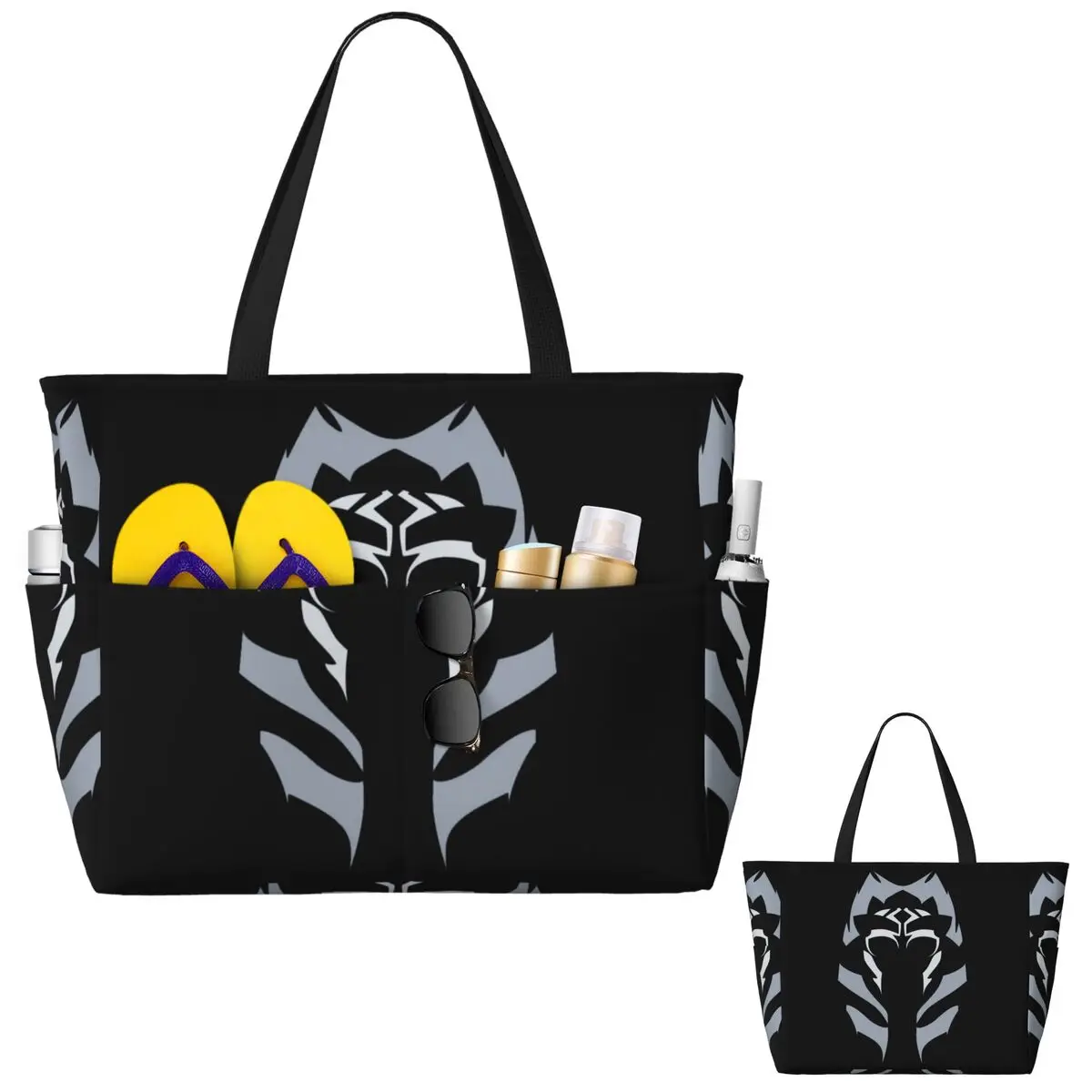 Ahsoka Storm Beach Tote Bag Deporte Gimnasio Yoga Duffle Bolso grande Bolsa de viaje para mujer Bolsa de fitness