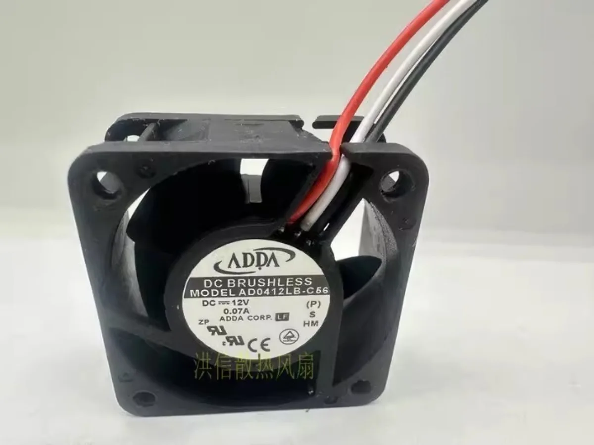 

Вентилятор охлаждения ADDA AD0412LB-C56 4020 DC12V 0.07A 4CM 3-проводной бесшумный