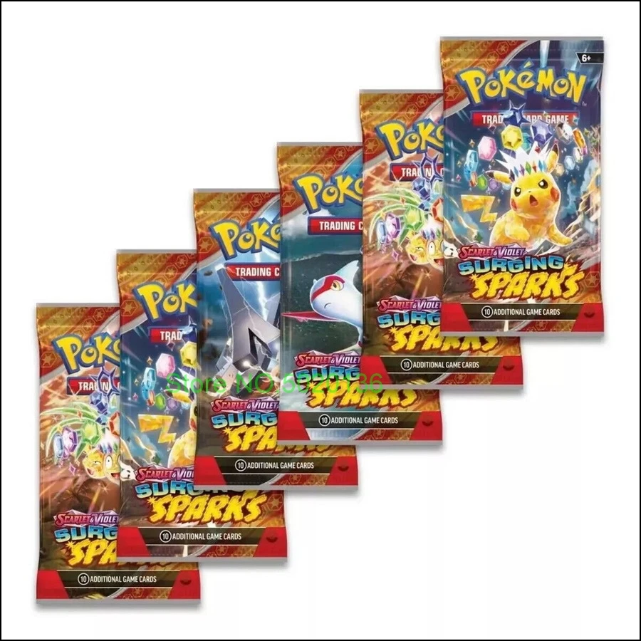 surging sparks display booster box Pokémon TCG: Scarlet & Violet 8