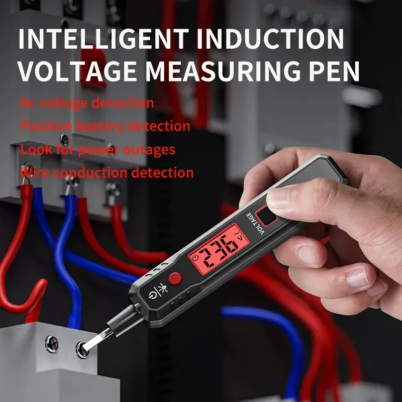 Voltage Multi-function Measurement Tool Digital Display Electrician Special Induction Test Pen Current Electric Sensor