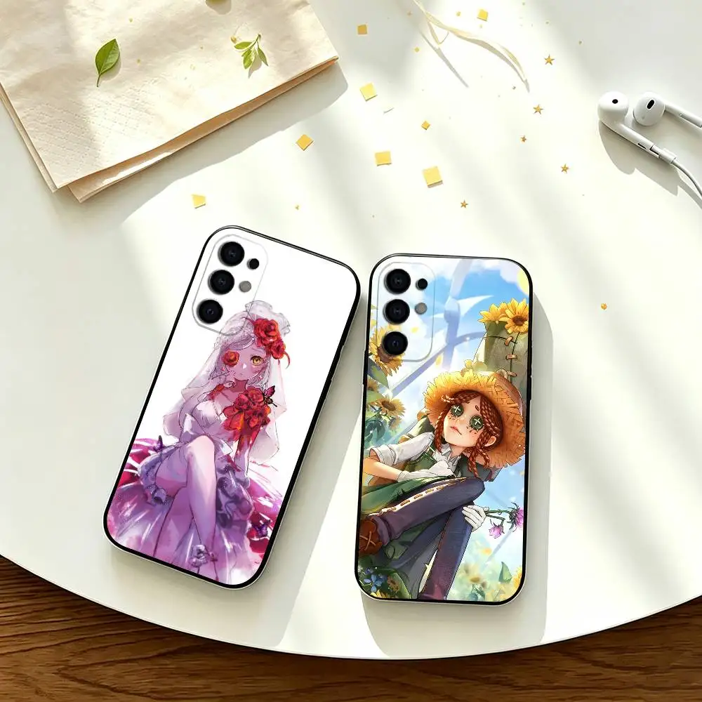 Identity V Game  Phone Case For Samsung S26,S25,S24,S23,S22 Black Soft Protective Phone Case