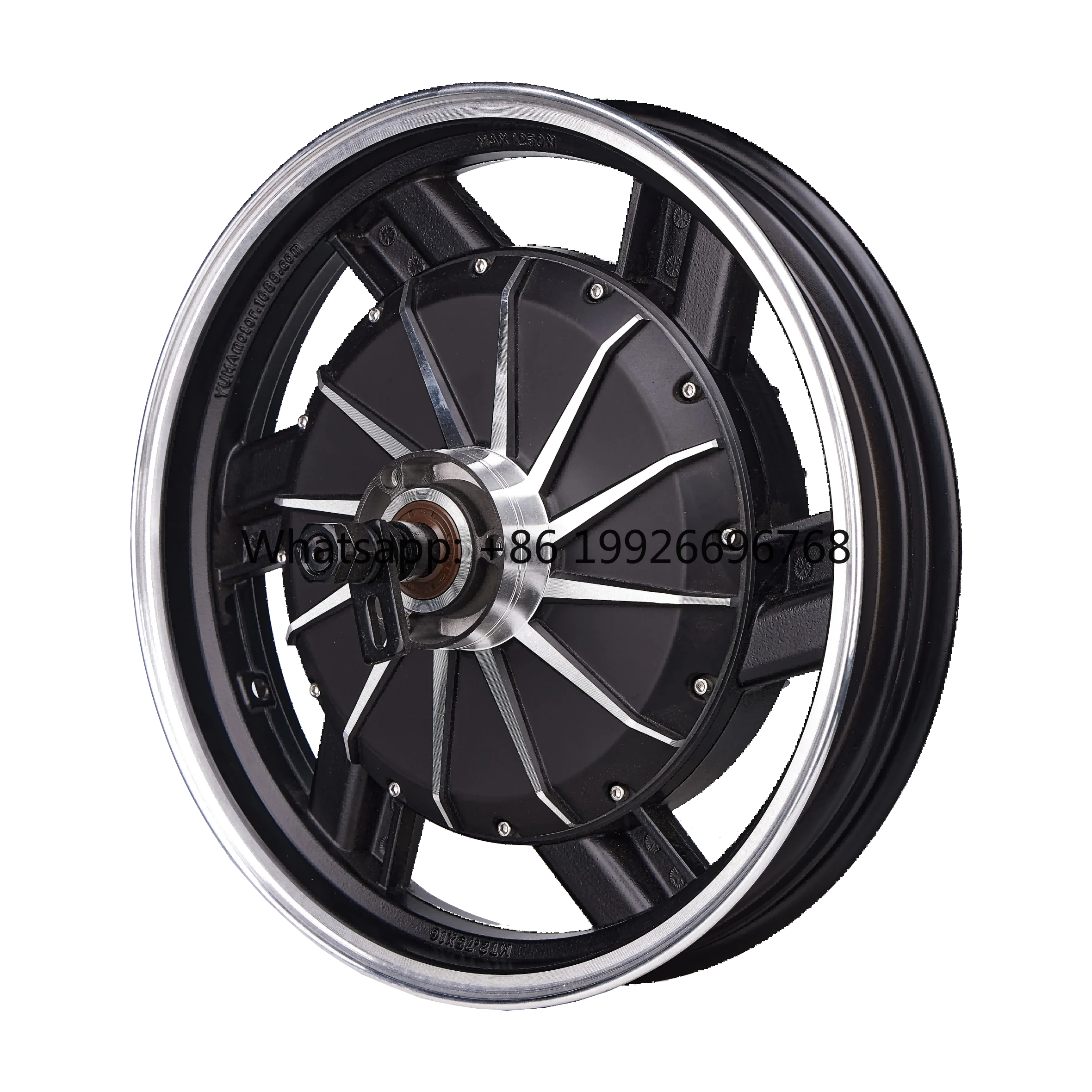 

17 Inch-3.5 HY Factory Custom 4000W Hub Motor Fast Speed BLDC Motor for Electric Motorcycle and Electric Moped