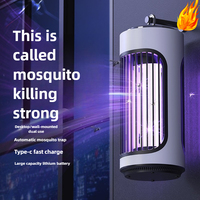 Mosquito Killer Lamp Insect Fly Trap Camping Lantern USB Timing Electric Mosquito Swatter Outdoor Insect Killer Repellent
