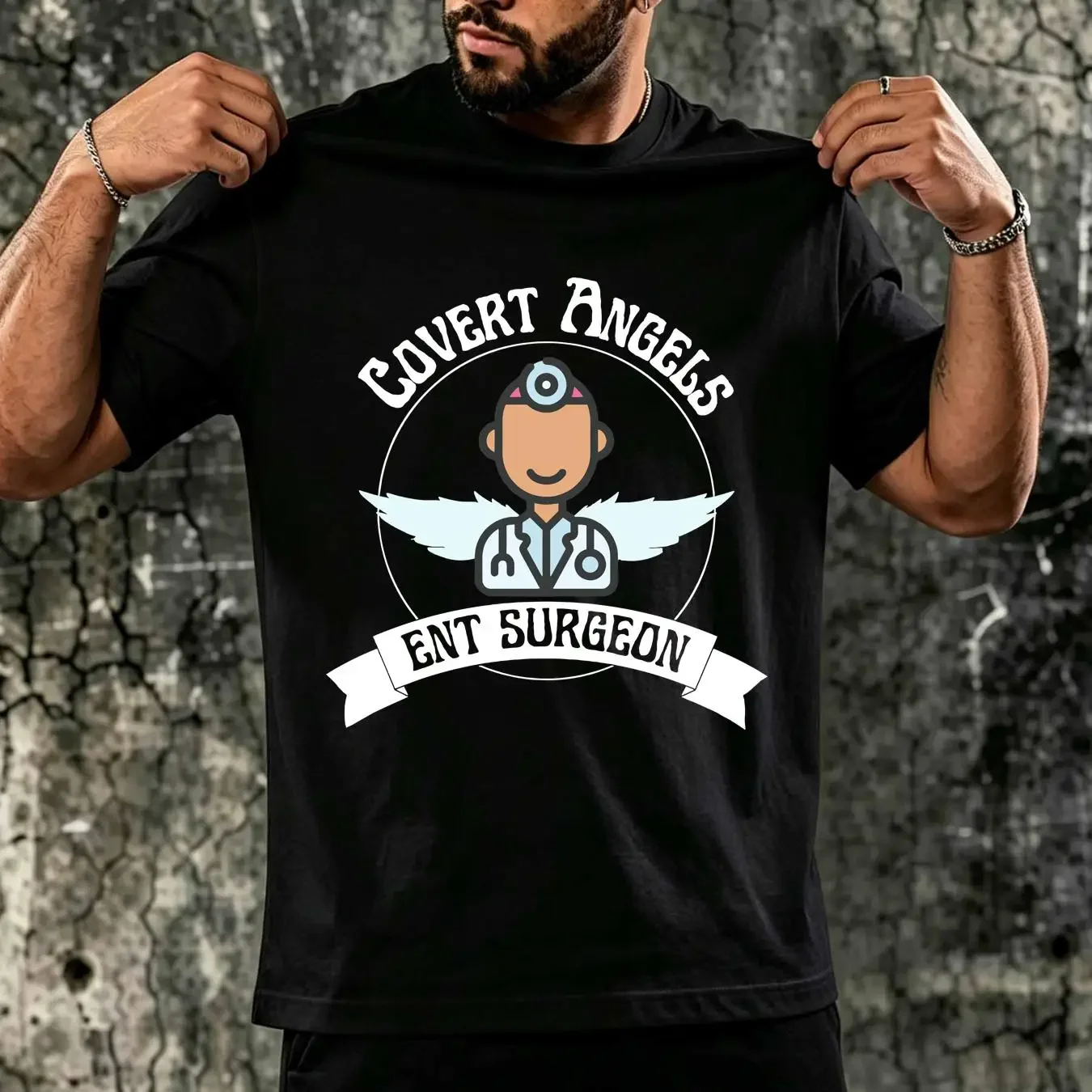 washed T Shirt ENT Surgeon GifT for present Future him Ear Nose Throat tee Best long or short sleeves vintage Washed Slightly
