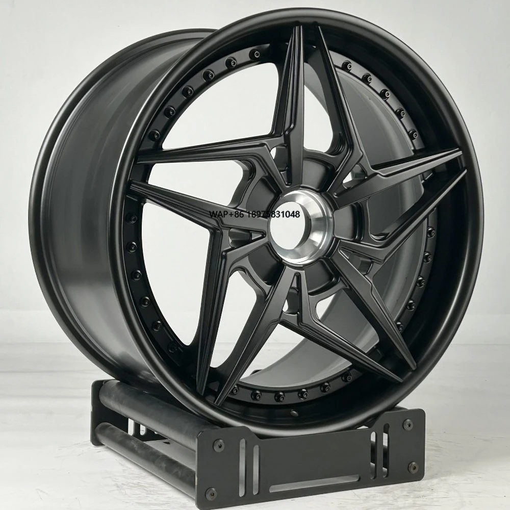 

5x120.65 Wheels for C7 C8 C6 C5 ZR1 Z06 19 20 21 22 Inch Rims Center Locked Alloy Forged 2 Piece Wheels