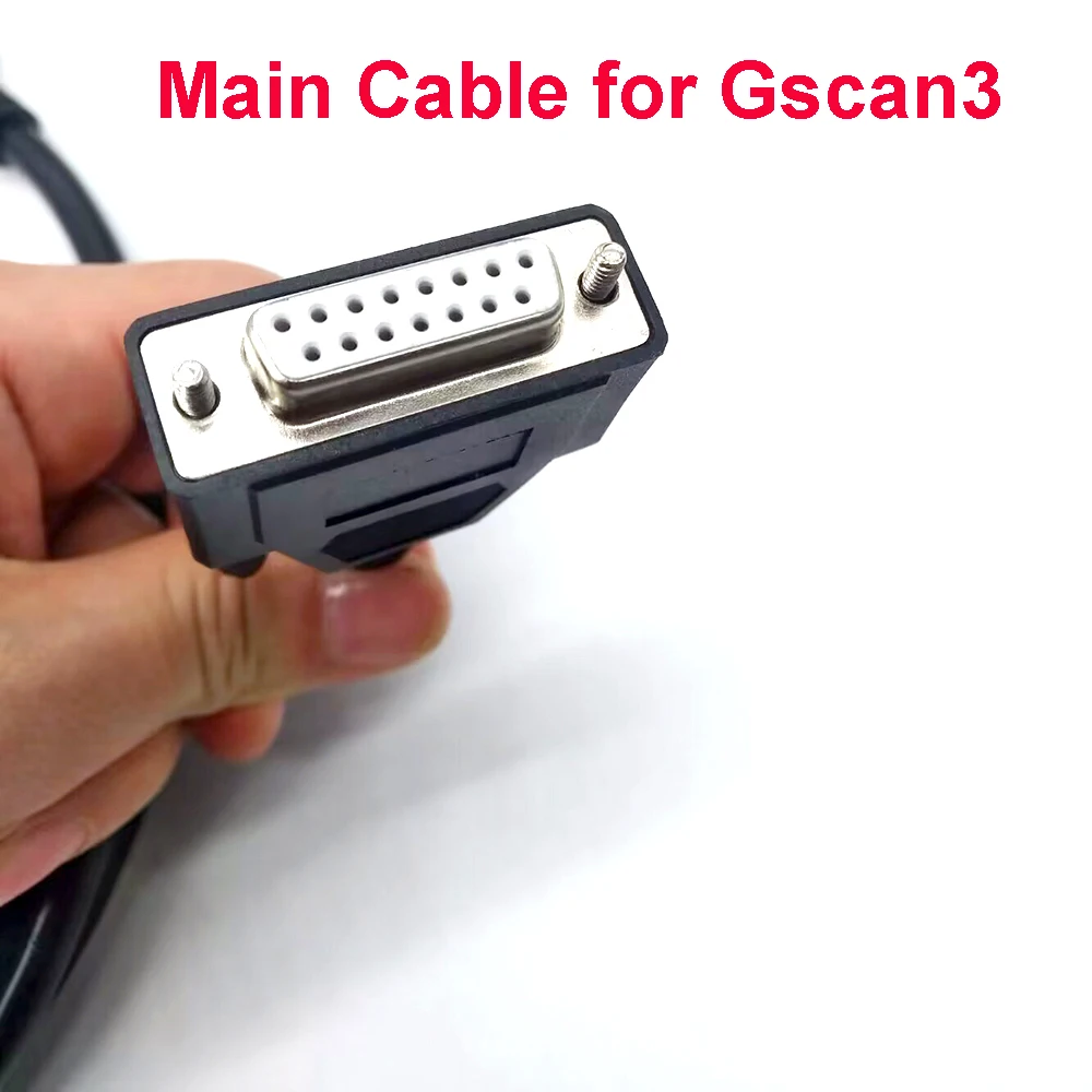 

Main Cable for Gscan3 Car Diag Key Programmer G1PDDCA001 G1PDDCA006 Connects Main Test Line for Gscan 3 2 OBD2 16PIN TO 15PIN