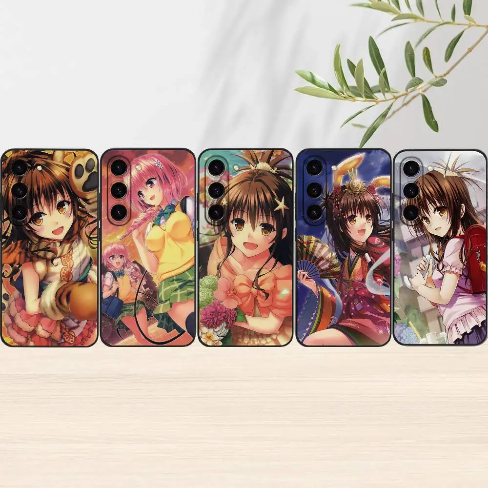 T-To Love Ru Phone Case For Samsung Galaxy S21 S22 S23 S24ULTRA S25ULTRA FE Ultra Plus5G A52S S26 Soft Cover