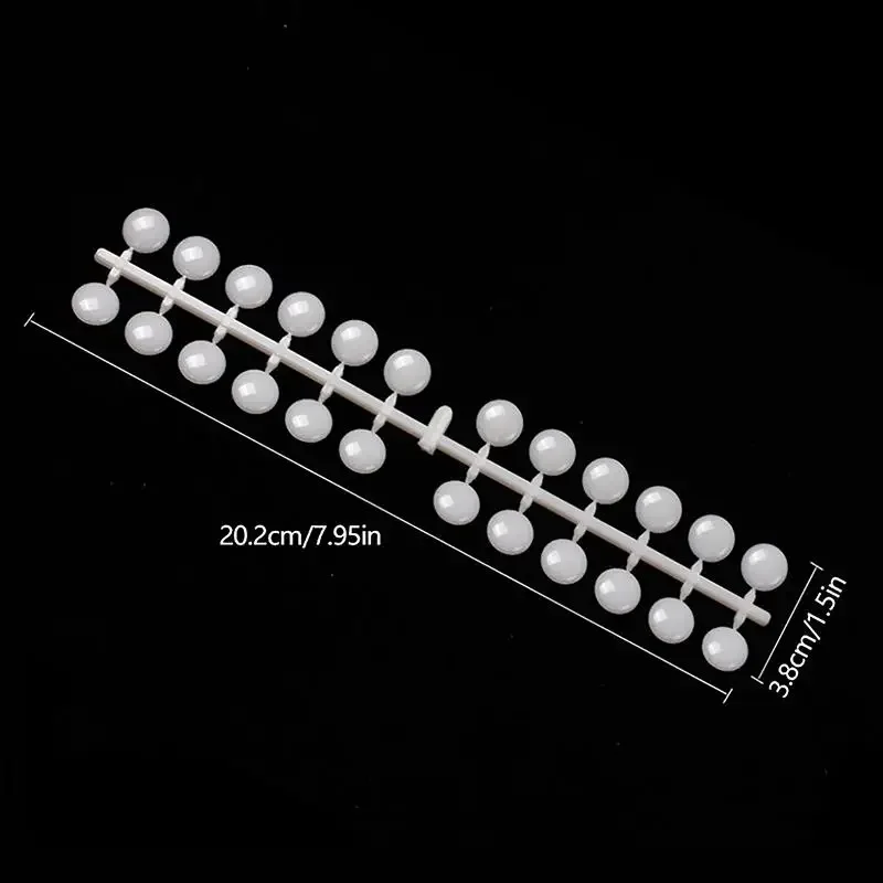 1/1.2/1.5cmミニラウンド型クリアガラスネイルポリッシュカラーカードネイルアートカラーディスプレイチップ240/120個入りフェイクカラーチャート