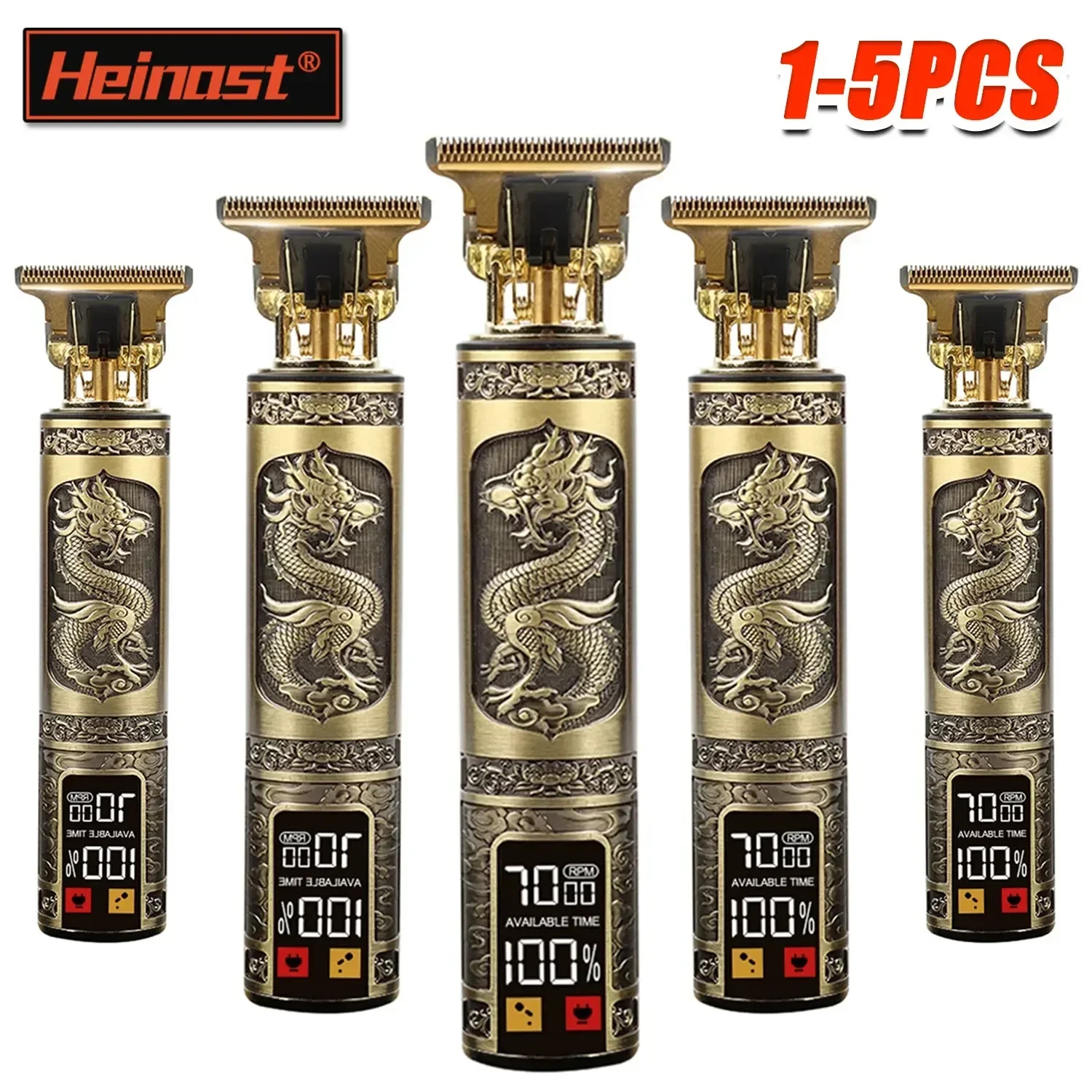 남성용 USB 전기 헤어 클리퍼, 충전식 면도기 트리머, 이발 기술 면도기에 적합, T9