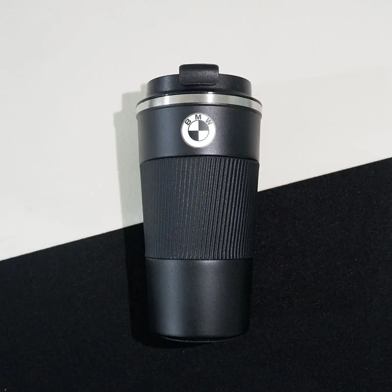 For BMW E46 E60 E87 E88 E90 E70 E71 E72 E82 E89 E91 E92 M5 M3 M4 500ML Thermo Cafe Coffee Mug Car Thermos Mug Travel Thermo Cup