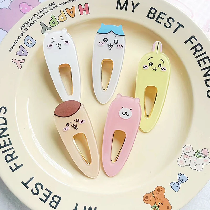 

Anime Shisa Hair Clips Cute Cartoon Momonga Hair Claws Kawaii Usagi Acrylic Hairpins for Women Girls Hair Accessories Gifts