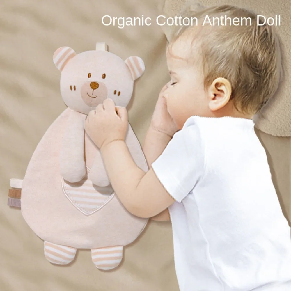 الفيل استرضاء الدب ألعاب الأطفال مونتيسوري مكافحة القفز الأطفال مهدئا النوم لينة مهدئا النوم الوليد النوم أرنب