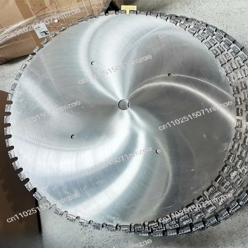 800mm 1000mm Sharp Wave Tooth Saw Blade for Reinforced Concrete Wall Cutting
