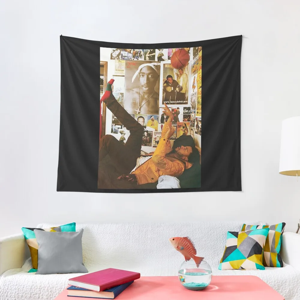 

JCole Rapper legend Tapestry Wall Hanging Wall Decoration For Bedroom Room Decor For Girls Tapestry