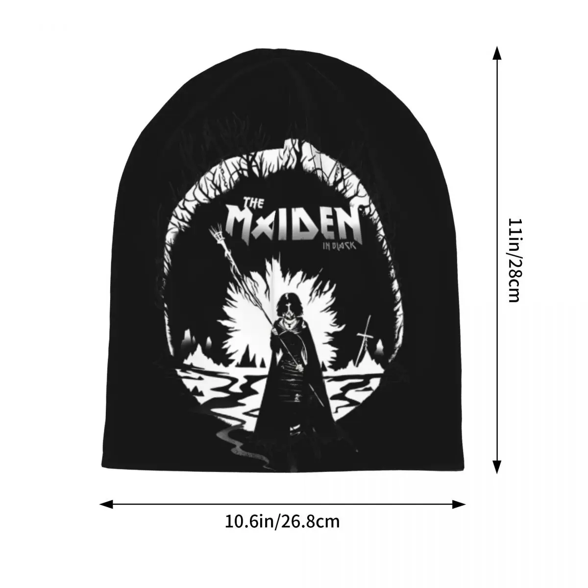 The Maiden Dark Souls Bonnet Hats Cool Street Game Skullies Beanies Hats Men's Women's Warm Head Wrap Caps