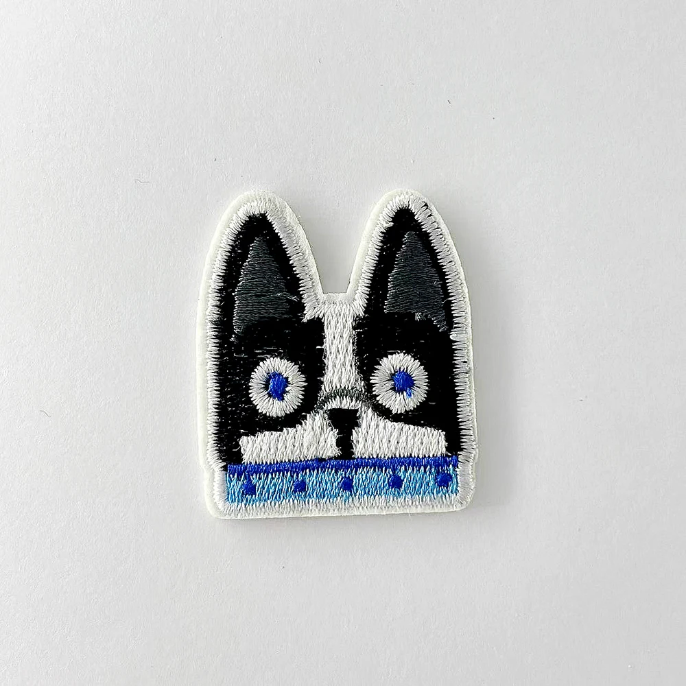 Dog Cloth Iron on Patch Badges Mend Decorate Patch Jeans Bag Clothes Apparel Sewing Decoration Applique Patches