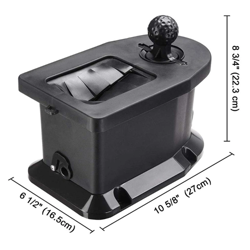 Universal Golf Club And Ball Washer Cleaner Golf Cart Pre-Drilled Mount Compatible With E-Z-GO Club Car