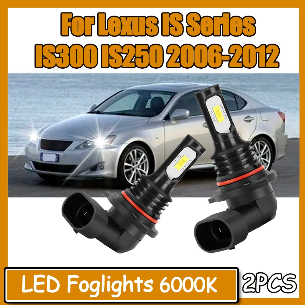 

2 шт. светодиодные противотуманные фары CSP 20000LM HB4 9006, 90W 6000K, белые, для Lexus IS Series IS300 IS250 2006-2012