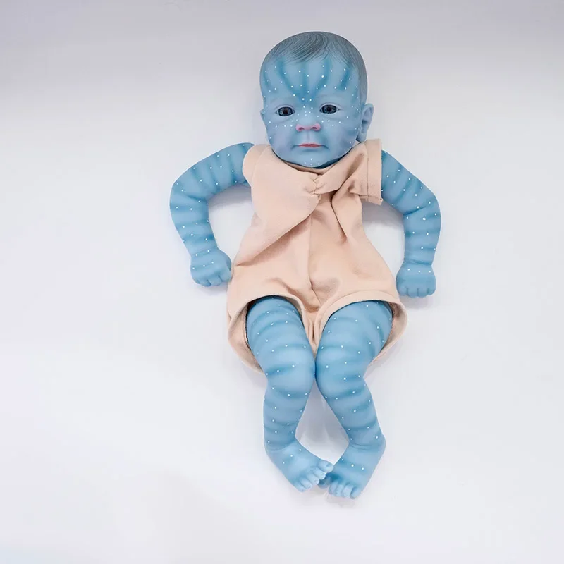 18inch Fecilia Woodland Lifelike Reborn Doll Kit Already Painted Unfinished Doll Parts DIY Toys