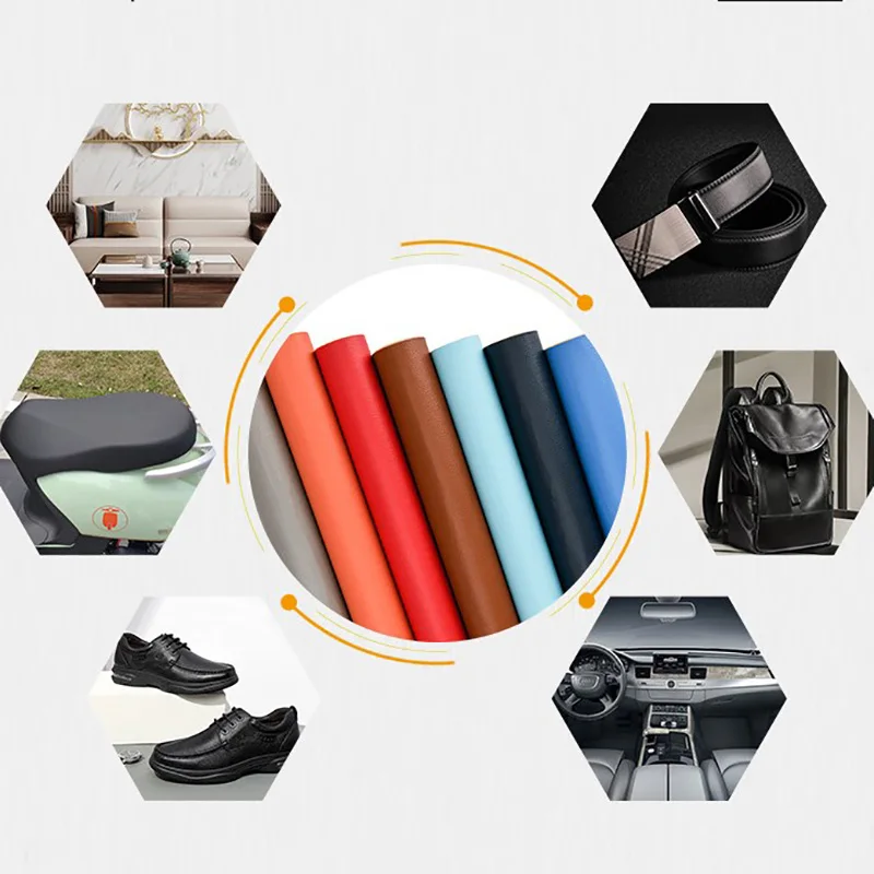 Self Adhesive Leather for Sofa Repair Patch Furniture Table Chair Car Sticker Seat Bag Shoe Bed Fix Mend Artificial Leather Skin