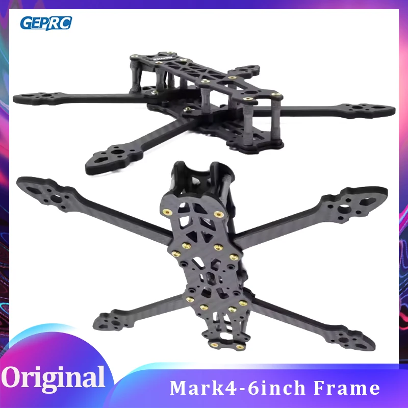 

GEPRC GEP-Mark4 Frame 260mm FPV Racing Drone Frame Freestyle X Quadcopter 5mm Arm GEP 6" RC Drone