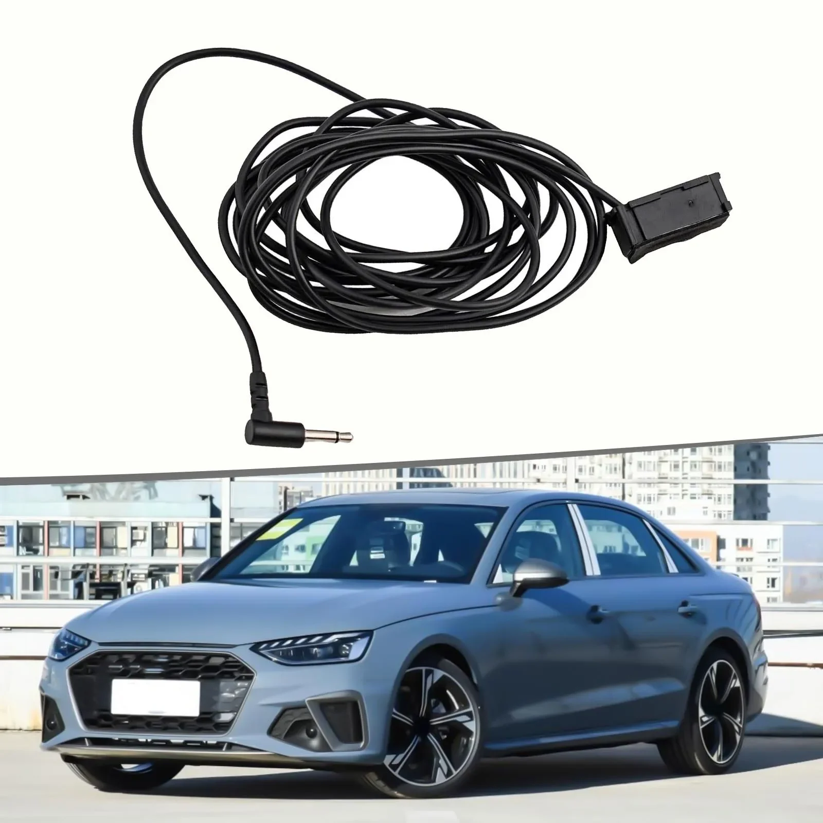 Car Interior Color Black Stereo Wired Microphone External Microphone Wear-resistant High-quality Materials Light Weight