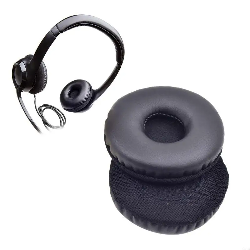 G8TA Portable Headset Cover Replacement Earmuff for H390/H600/H609 Soft Ear Pad Cover Earphone Cushion Breathable Memory