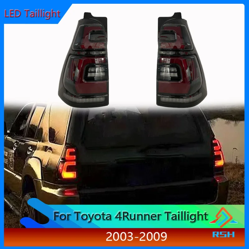 

For Toyota Supra 4Runner Taillight 2003-2009 Modified LED Driving Lights Turn Signal Brake Lights Reverse Lights Plug And Play