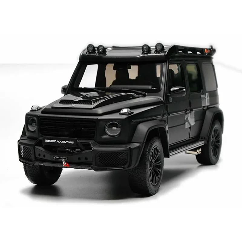 

AR Diecast 1:18 Scale Benz 2020 G800 G63 Adventure Edition Alloy Matte Black Classic Car Model Toy Gift Static Display Souvenir
