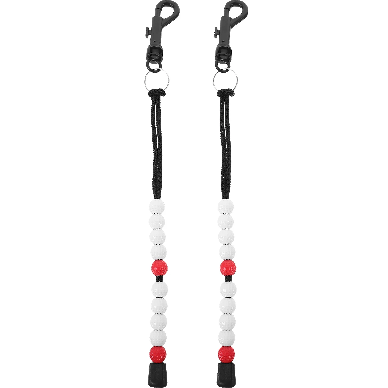 

2Pcs Chain Small Stroke Counters Clicker Tracker for Beaded Golfs Counter Golf Enthusiasts Golf Stroke Counter Gifts