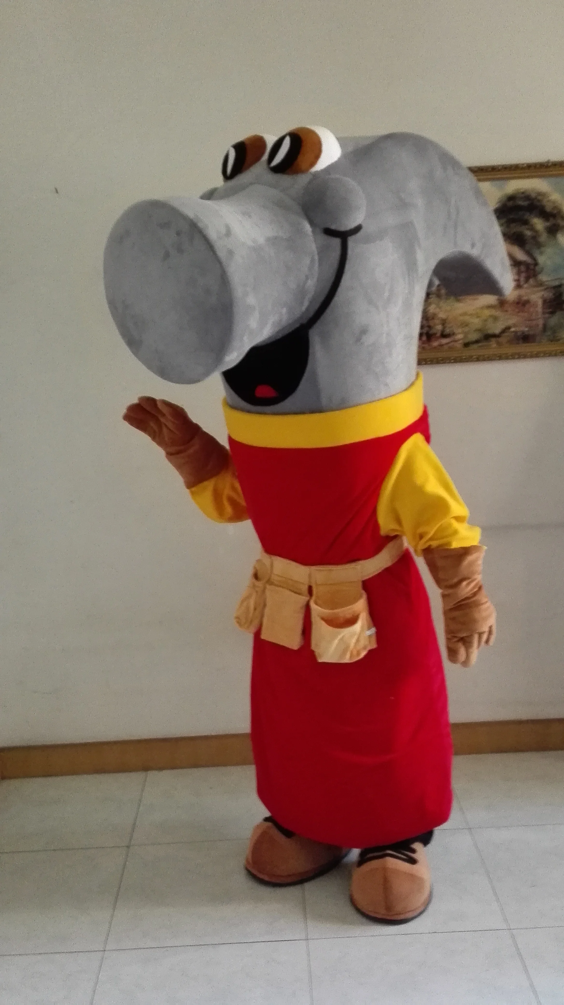 mascot  hammer hardware Mascot costume cartoon character mascotte fancy dress carnival costume40729