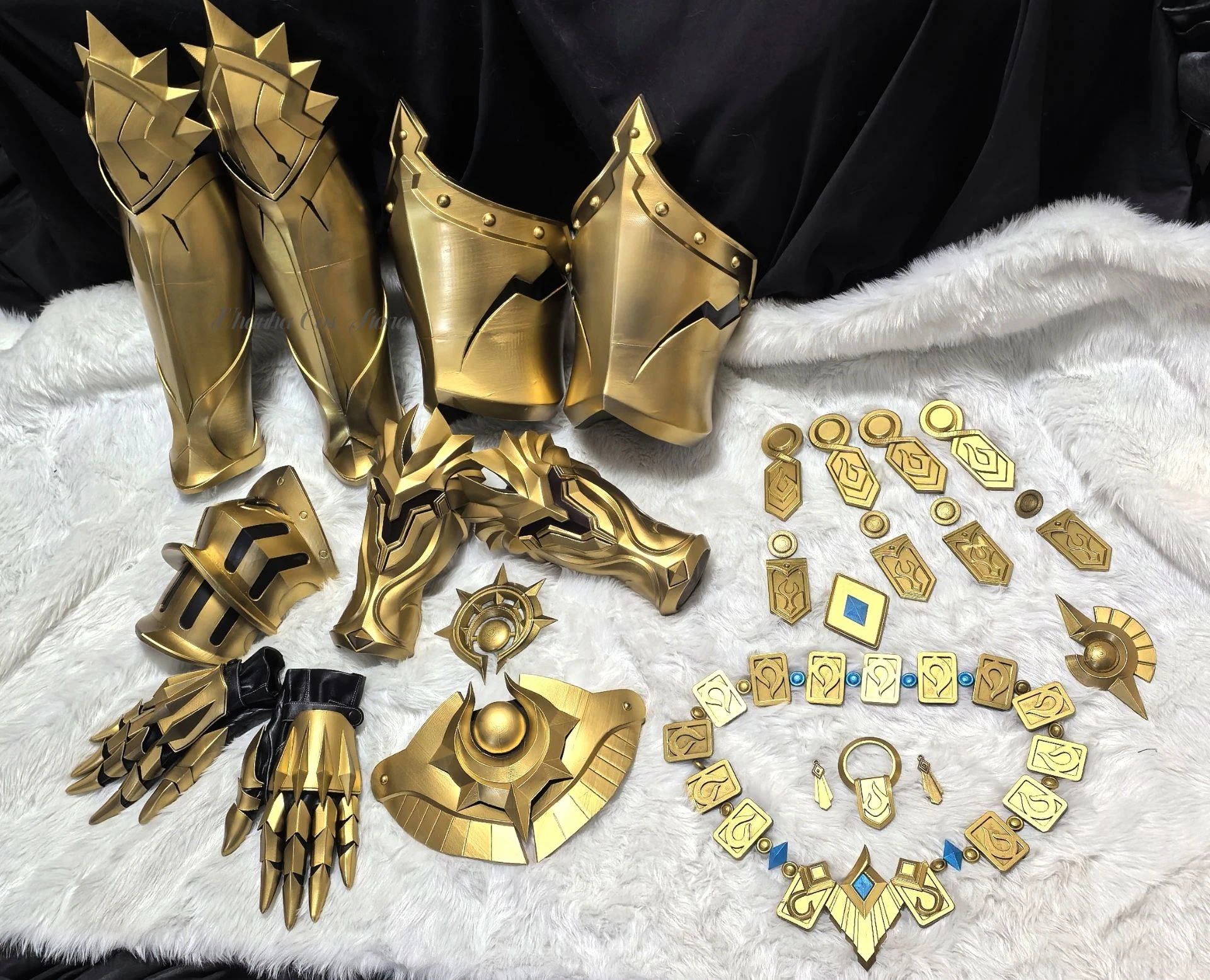 Mydeimos تأثيري لعبة هونكاي: ستار السكك الحديدية زي الكتف درع الذراع مجموعة كاملة موحدة أنيمي حفلة تنكر البدلة لعب الأدوار xs-3xl