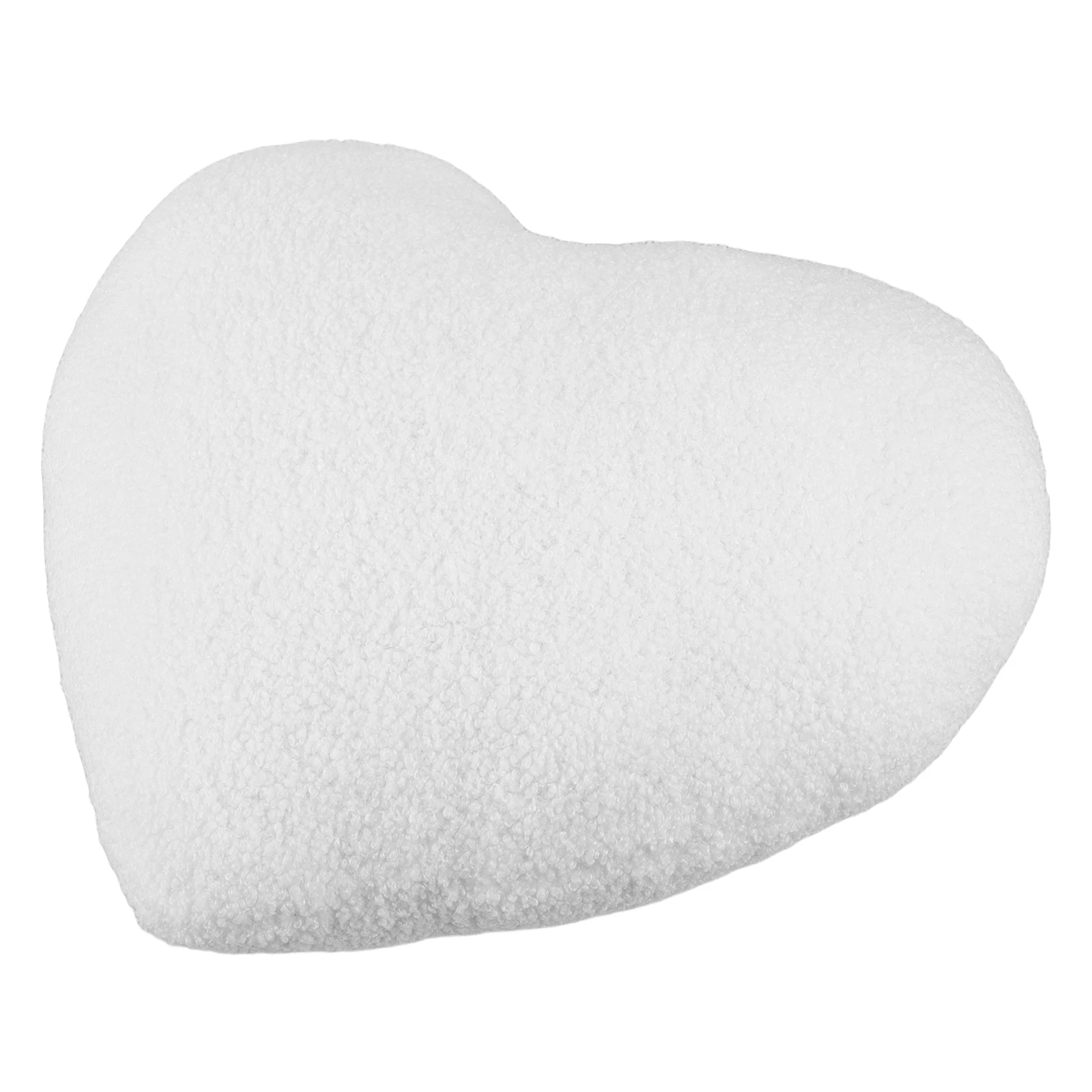 

Heart Shaped Throw Pillow Soft PP Cotton Romantic Cushion for Bedroom Living Room Sofa Decorative Home Comfort Pillow