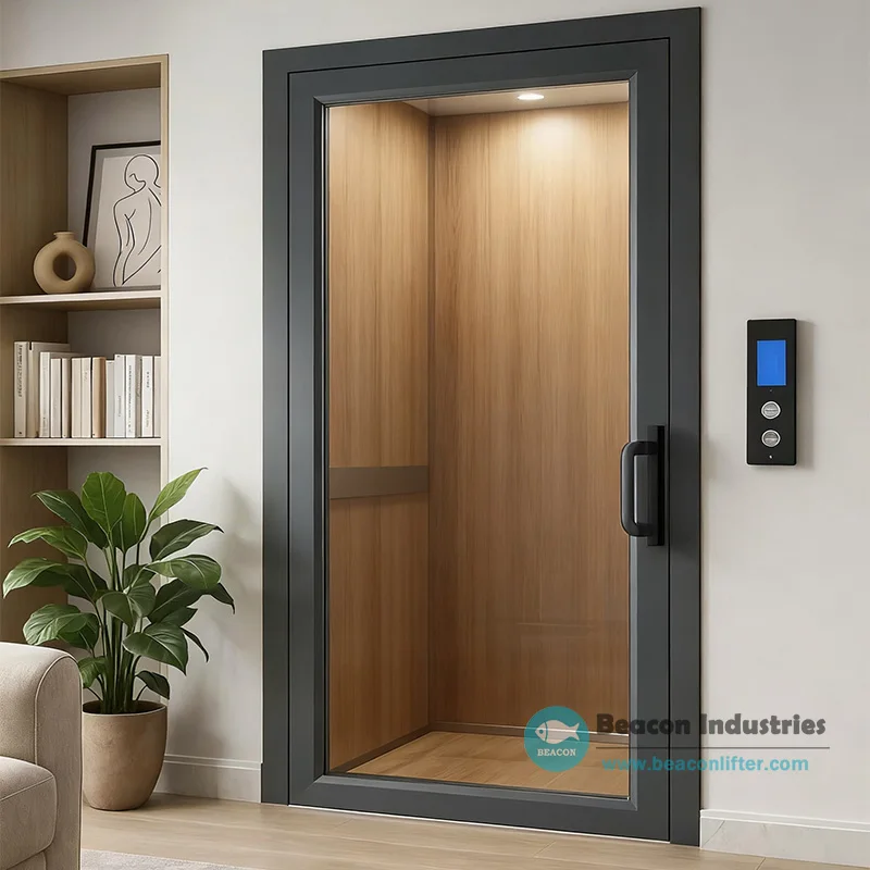 Lift rumah pribadi kecil, lift hunian senyap, lift hidrolik elektrik, lift rumah untuk penyandang disabilitas, lift kecil