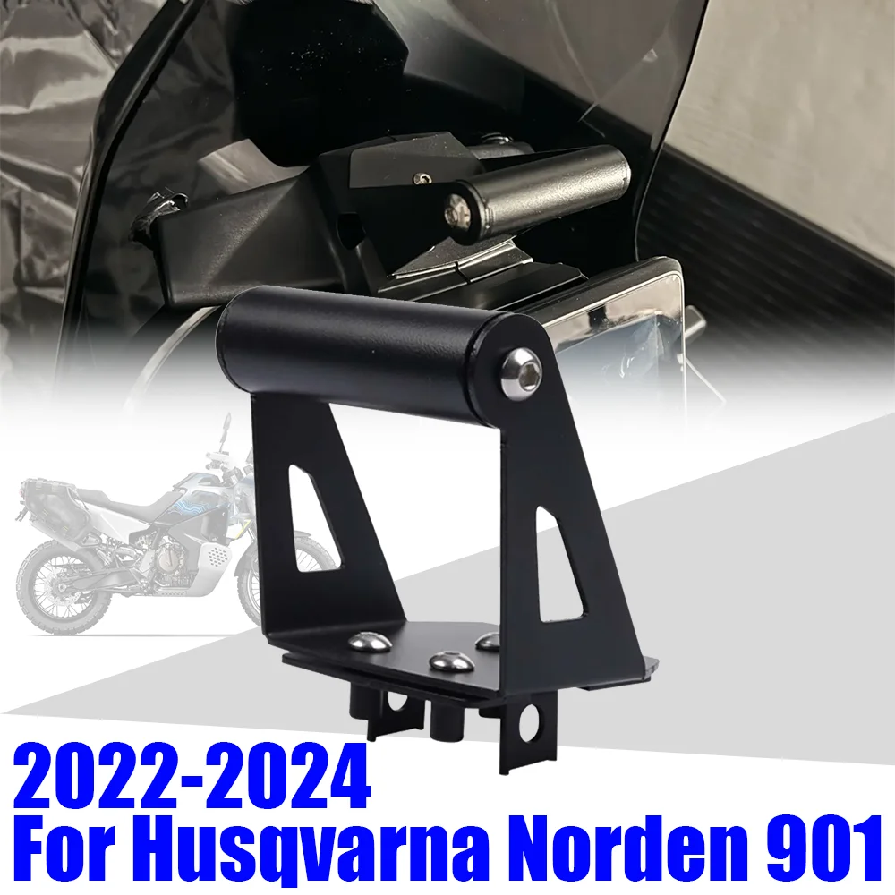 Mobile Phone Holder Stand Support Phone GPS Navigation Bracket For Husqvarna Norden 901 Norden901 2022 2023 2024 Accessories