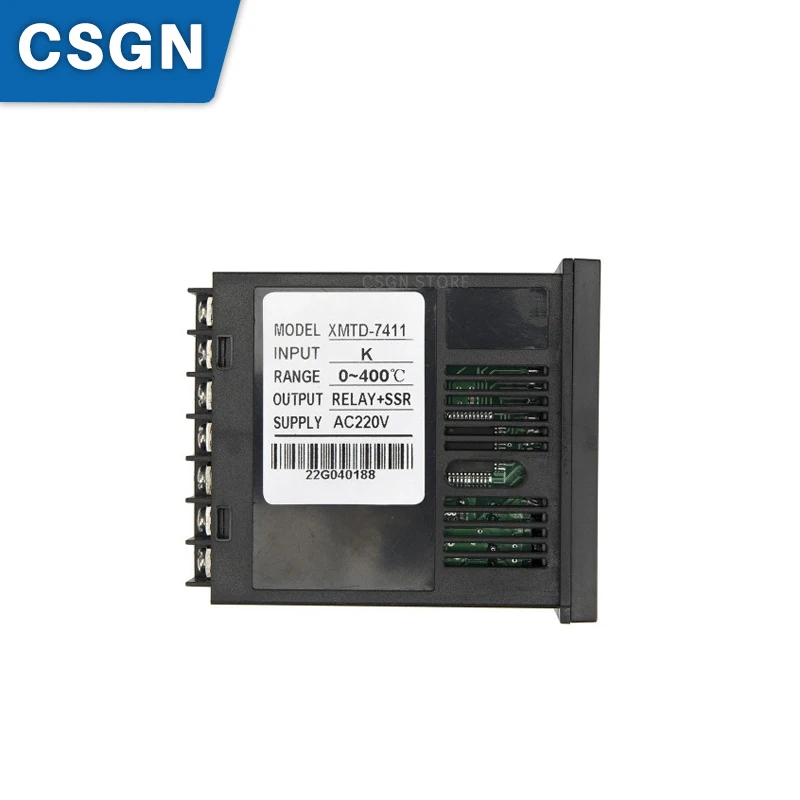 XMTD-7411 Pid Temperature Controller 72mm 220VAC Relay+SSR Output 1 Alarm Output Temperature Controller XMTD 7411