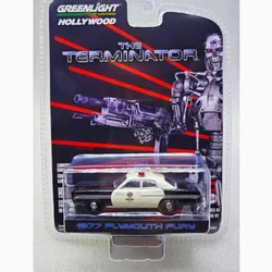 GreenLight 1:64 Scale 1977 1982 Plymouth Fury Alloy Simulated Car Model Classic Adult Souvenir Gift Static Display