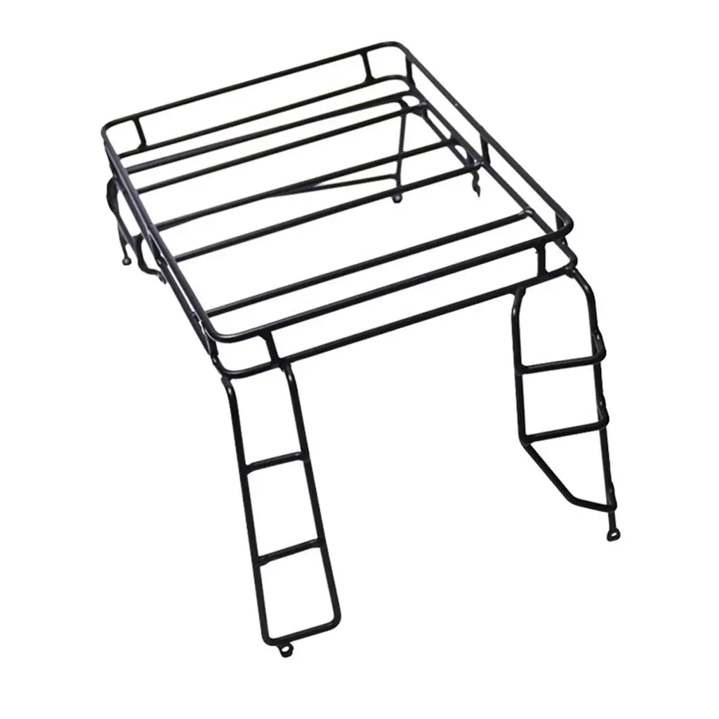 แร็คหลังคาสำหรับใส่สัมภาระโลหะ 1:10 สำหรับรถบังคับวิทยุ D90