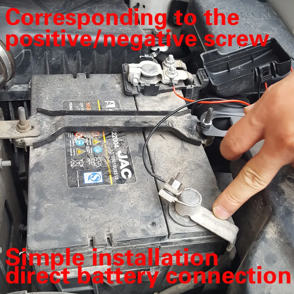 Car Alarm Universal 12Volt Automobile Protecting System Device 7-Levels Sensitivity Vehicle Alarm System with Remote Controllers