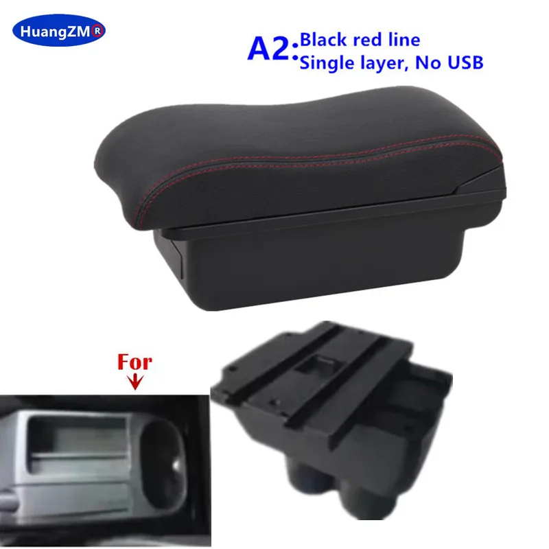 Voor VW Touran Caddy Armsteun Doos Voor Volkswagen VW Touran Caddy Centrale opbergdoos Interieur Gewijd Retrofit Auto Accessoires