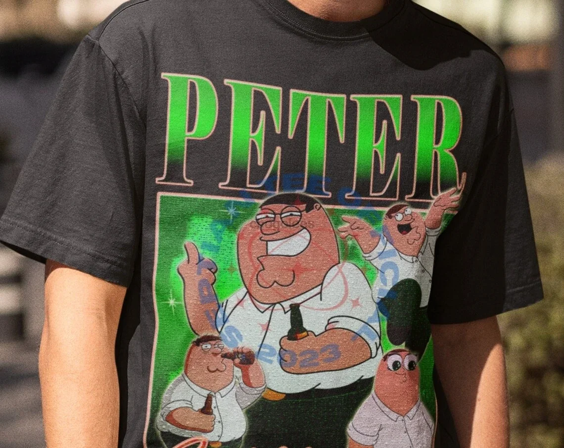 LIMITED PETER GRIFFIN Shirt Bootleg Graphic Cartoon Shirt Peter Griffin Fan Peter Griffin Gift Gift For Women And Man Unisex Tsh