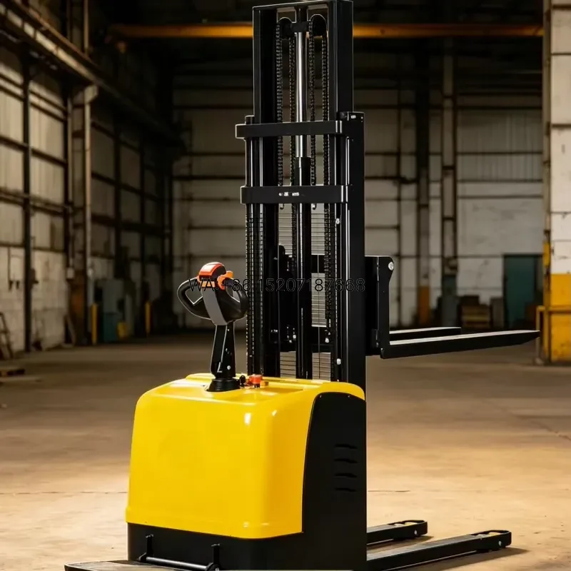 Wmwmnu for Economical Stacker  Self Weight 1100mm Fork Length for Warehouse Indoor Material Handling